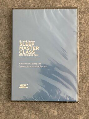Dr. Mark Hyman’s New Factory Sealed Sleep Master Class CD